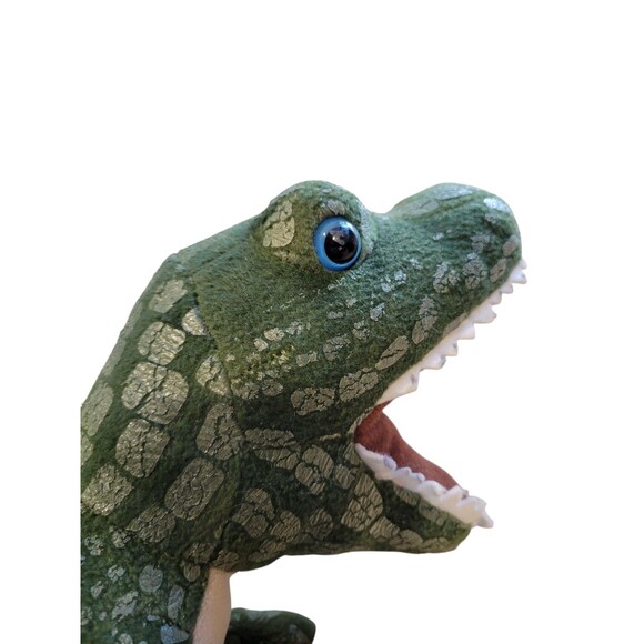 2 Walmart Dinosaurs Plush Stuffed Animal T-Rex Triceratops READ - Picture 7 of 9